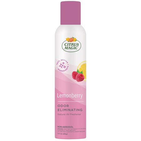Citrus Magic Lemonberry Scent Air Freshener Spray 3 oz Aerosol 612172231-6PK